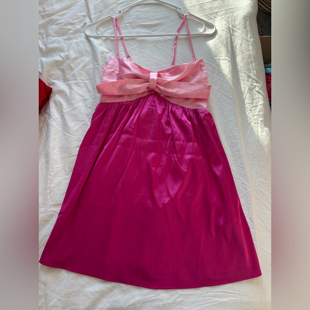 Bow Mini Dress